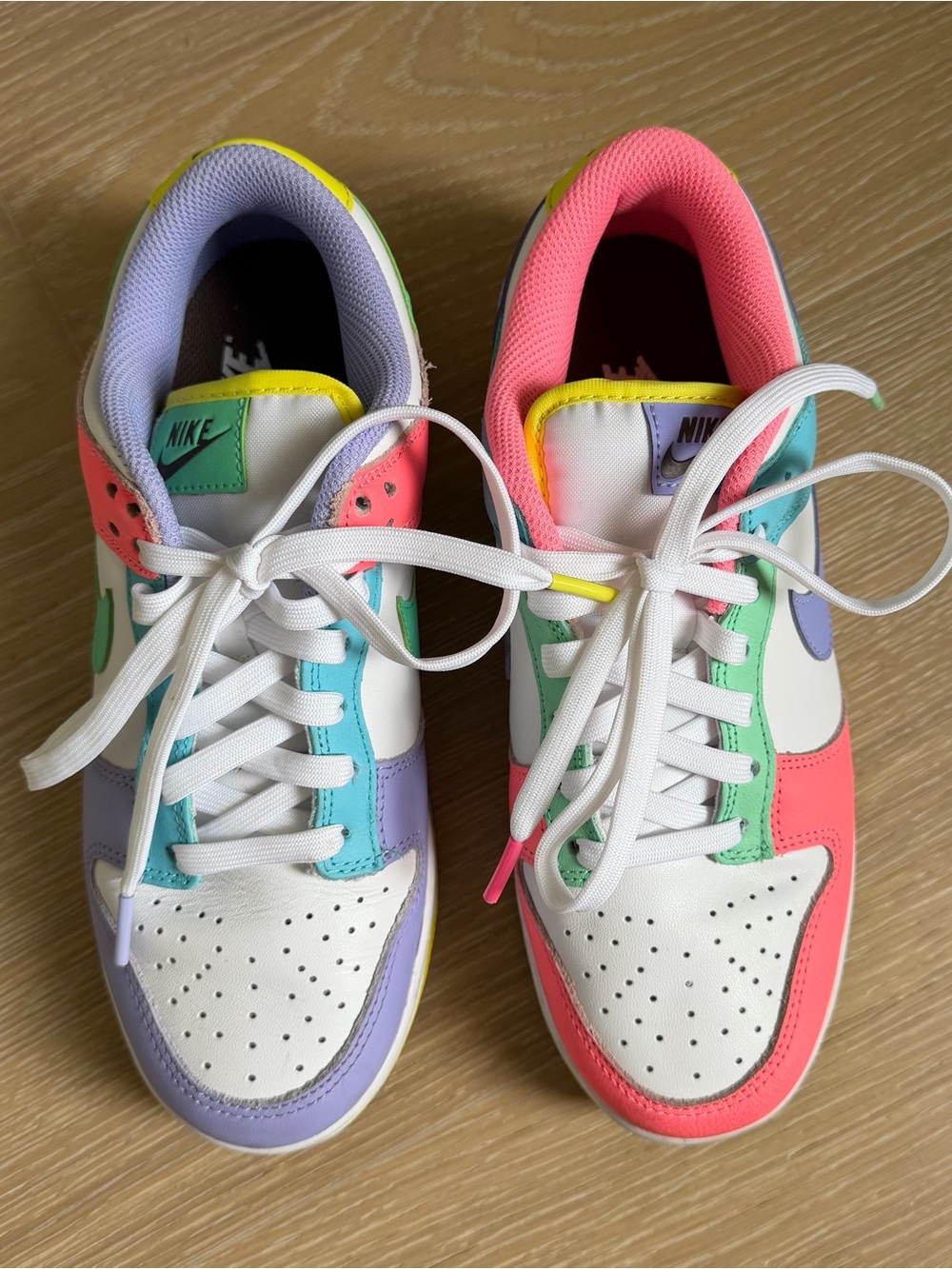 Nike Dunk Low SE Sneakers in Easter Candy